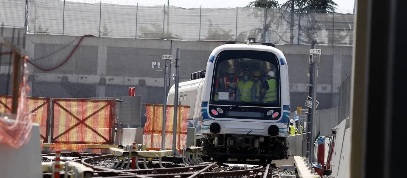 Μετρό Θεσσαλονίκης: Οι συρμοί σε κίνηση για πρώτη φορά (βίντεο)